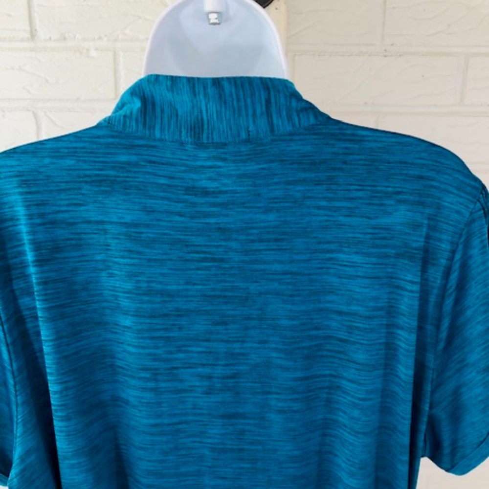 Free 2 Luv Turquoise Ruffle Top, 2X - Picture 6 of 7